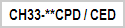 CH33-**CPD / CED
